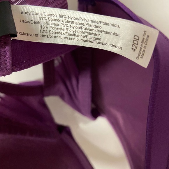Adore Me Bra 42DD Purple Style LP 1831 - Picture 6 of 11